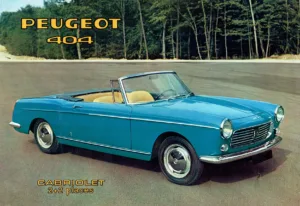 Voiture Peugeot 404 Mady de la Giraudière