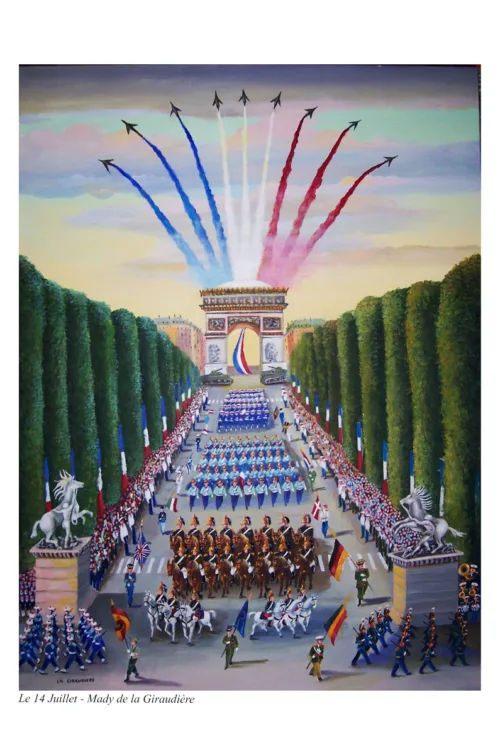 reproduction Le 14 Juillet