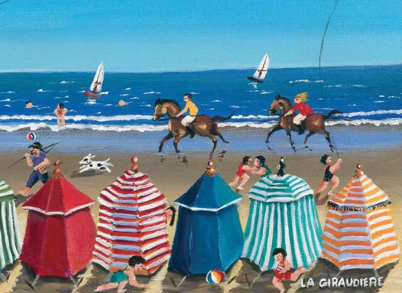 Reproduction de la plage de Mady